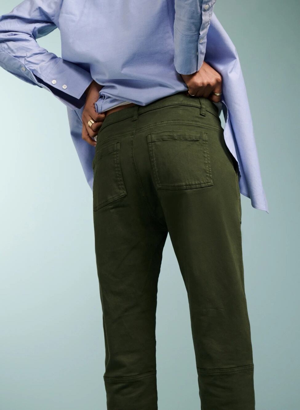 Baukjen Green Organic Cotton Trousers Pants US 4